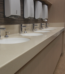 Exemple d'application : sanitaires